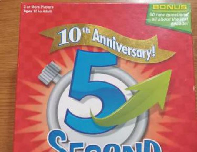 5 SECOND RULE 10TH ANNIVERSARY