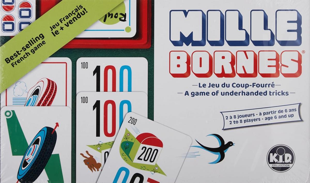 Mille Bornes Card Game