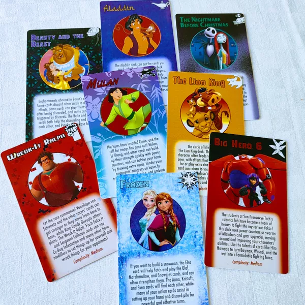 Smash Up: Disney Edition | Collectible Disney Card Game | Featuring Disney  Characters from Frozen, Big Hero 6, The Lion King, Aladdin, The Nightmare