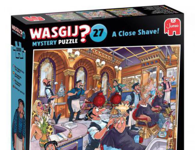 WASGIJ? 1000 PCS MYSTERY 27 A CLOSE SHAVE!