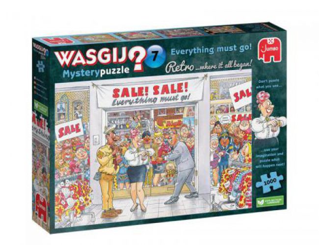 WASGIJ? 1000 PCS MYSTERY 7 EVERYTHING MUST GO!