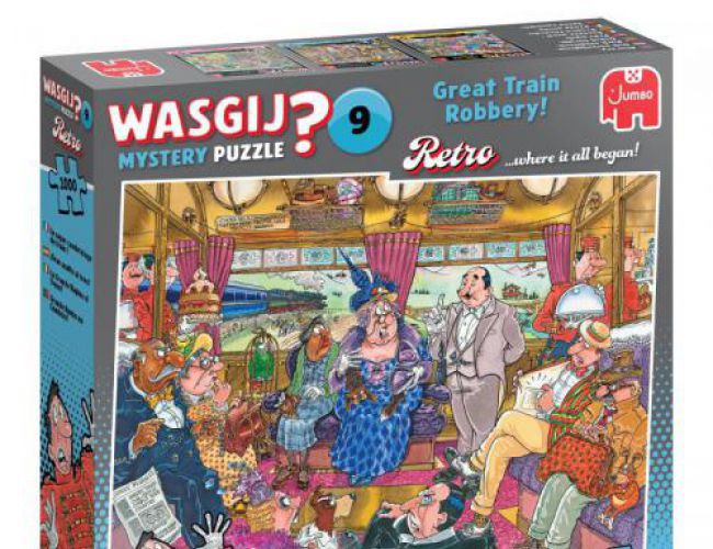 WASGIJ? 1000 PCS MYSTERY 9 GREAT TRAIN ROBBERY!