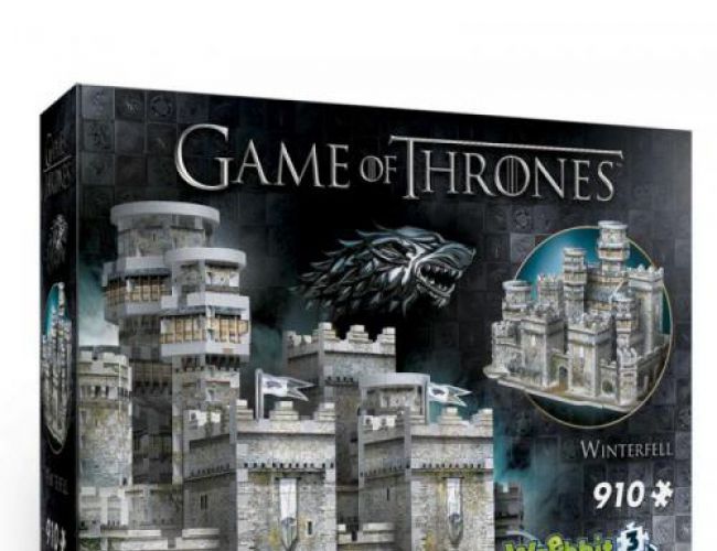 3D PUZZLE GAME OF THRONES: WINTERFELL