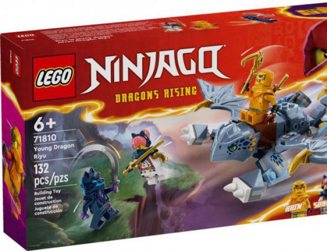 LEGO® 71810 NINJAGO® Young Dragon Riyu Toy Set