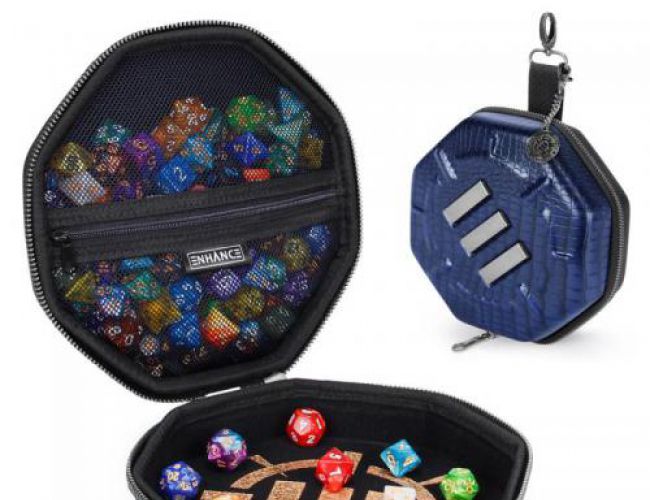 AP ENHANCE DICE CASE COLLECTORS EDITION BLUE
