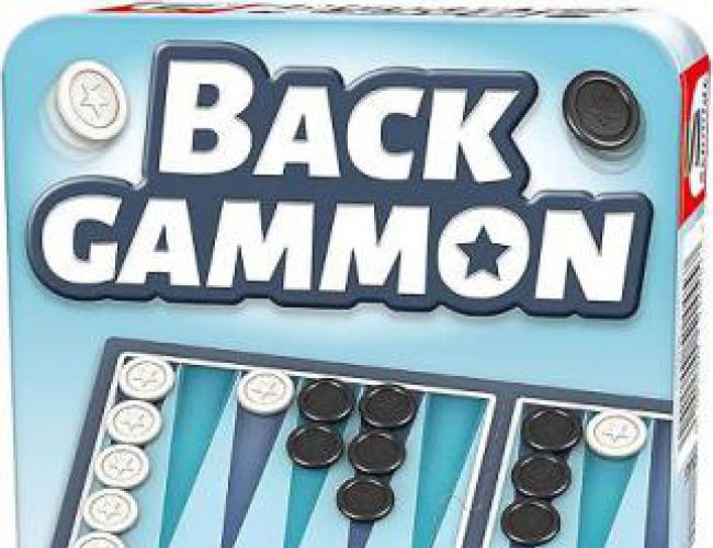 BACKGAMMON IN TIN (SCHMIDT SPIELE)