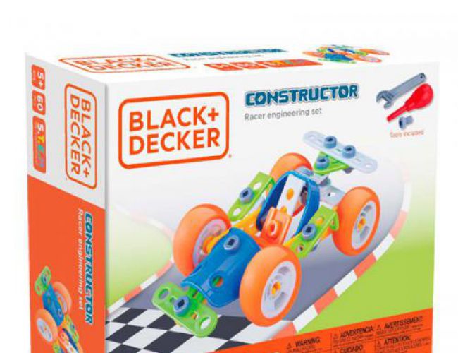 BLACK + DECKER CONSTRUCTOR - RACER ENGINEERING SET