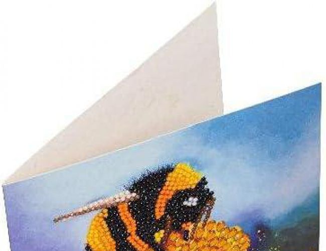 CRYSTAL ART CARD KIT - BUMBLEBEE