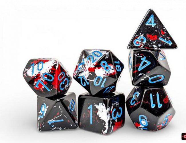 CHX DICE BLOCK 24408 - BRUSH DARK SIDE/BLUE