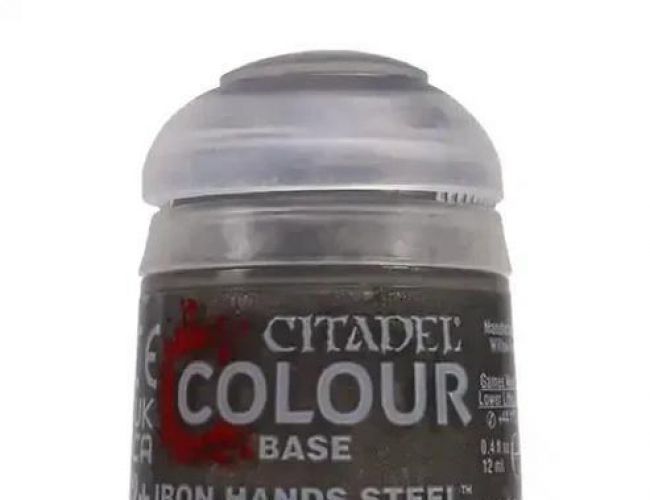 CITADEL BASE (12ML) - IRON HANDS STEEL (MSRP $5.40)