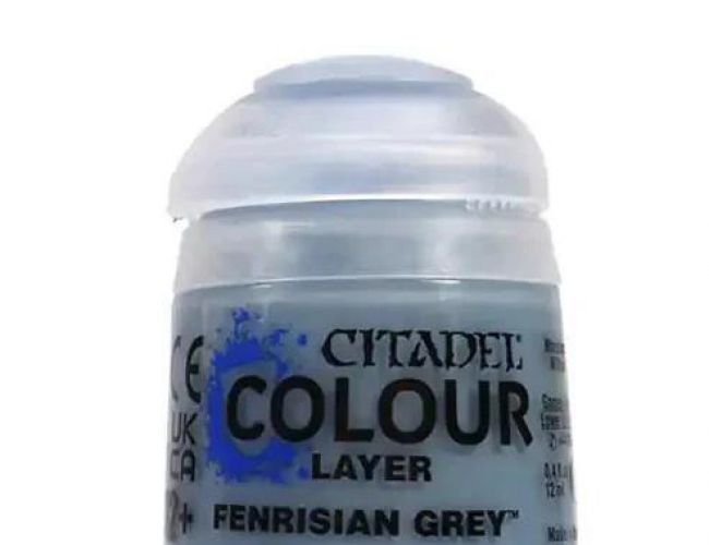 CITADEL LAYER (12ML) - FENRISIAN GREY (MSRP $5.40)