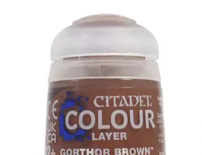 CITADEL LAYER (12ML) - GORTHOR BROWN  (MSRP $5.40)
