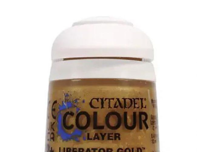 CITADEL LAYER (12ML) - LIBERATOR GOLD (MSRP $7.40)