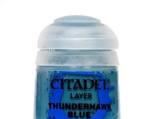 CITADEL LAYER (12ML) - THUNDERHAWK BLUE (MSRP $5.40)