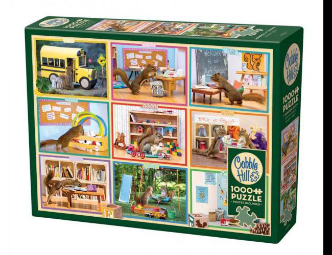 COBBLE HILL 1000 PCS SQUIRRELS AT SCHOOL