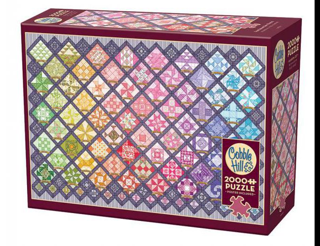 COBBLE HILL 2000 PCS FOUR SQUARE QUILT BLOCKS
