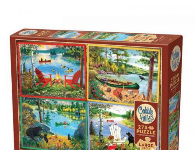 COBBLE HILL 275 PCS EASY HANDLING CABIN COUNTRY