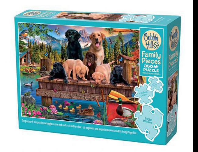 COBBLE HILL 350 PCS FAMILY PUPS AND DUCKS