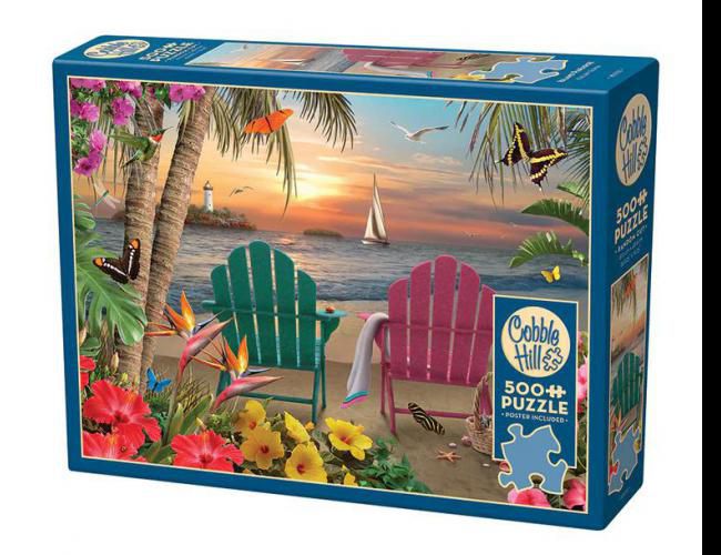 COBBLE HILL 500 PCS ISLAND PARADISE