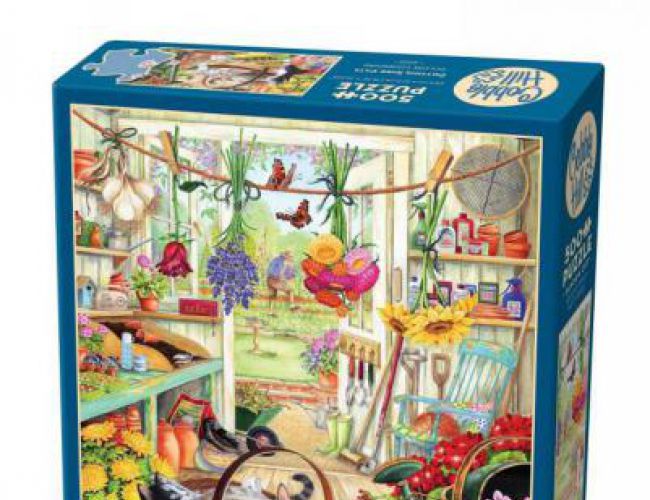 COBBLE HILL 500 PCS POTTING SHED CATS