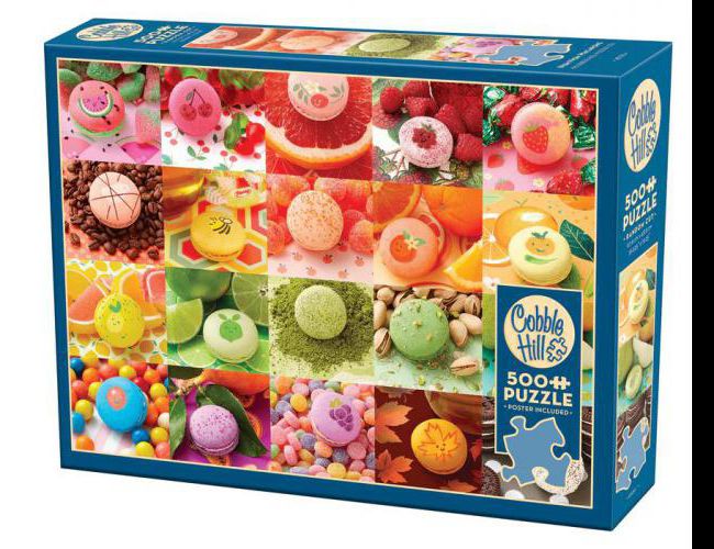 COBBLE HILL 500 PCS NOM NOM MACARONS