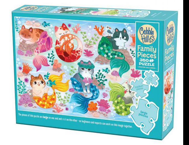 COBBLE HILL 350 PCS FAMILY MERCATS