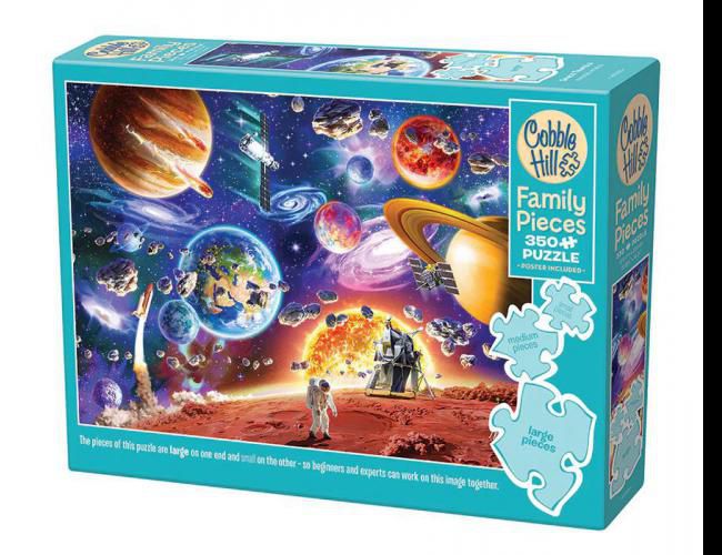 COBBLE HILL 350 PCS FAMILY SPACE TRAVELS
