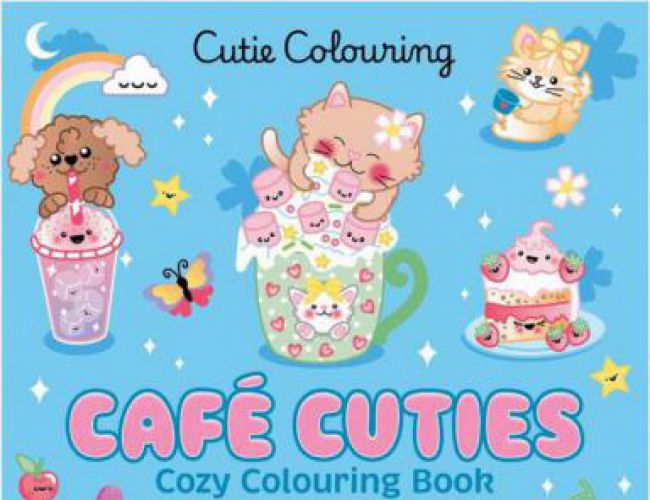 COZY COLOURING BOOK: CAFE CUTIES