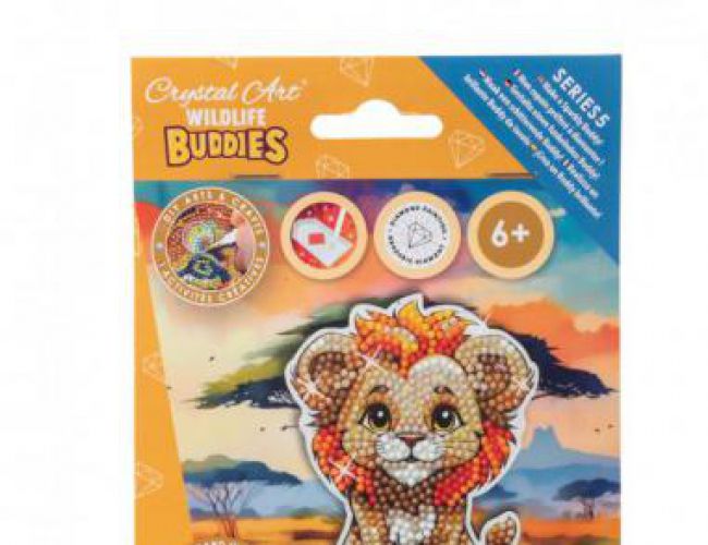 CRYSTAL ART BUDDIES - LION