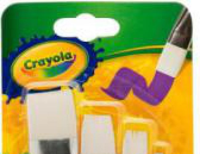 CRAYOLA - FLAT BRUSHES (4 PC)