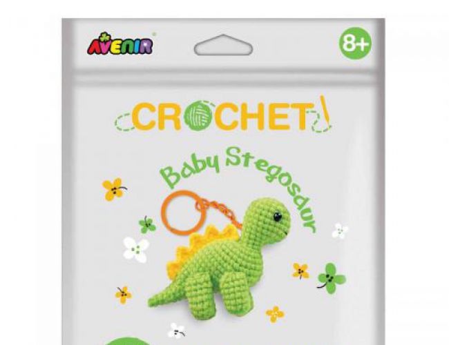 CROCHET - BABY STEGOSAUR