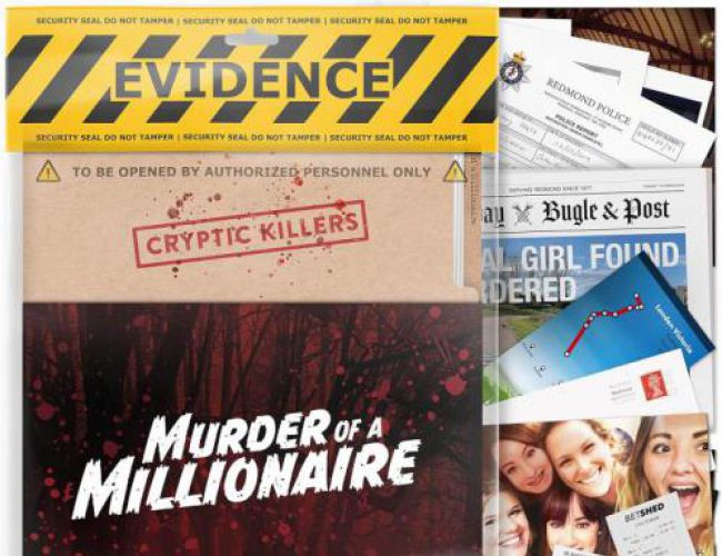 CRYPTIC KILLERS - MURDER OF A MILLIONAIRE