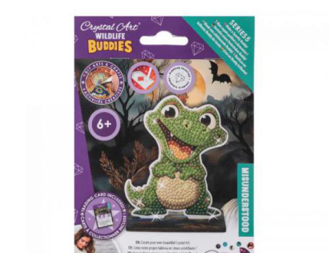 CRYSTAL ART BUDDIES - ALLIGATOR