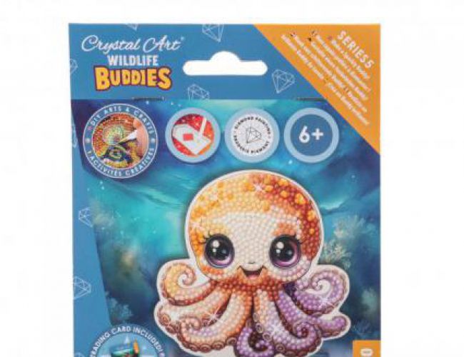 CRYSTAL ART BUDDIES - OCTOPUS