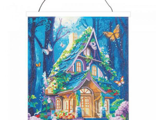 CRYSTAL ART SCROLL KIT - FANTASY HOUSE