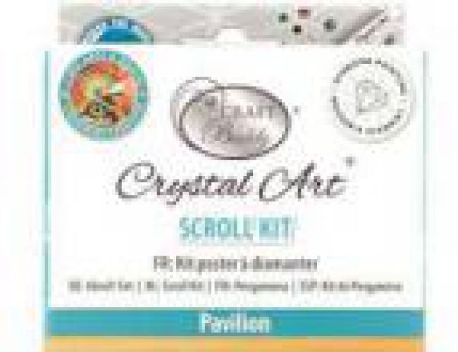 CRYSTAL ART SCROLL KIT - PAVILION