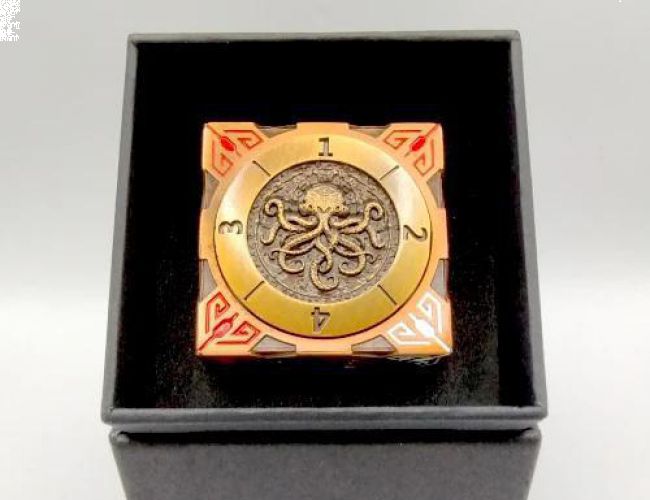 CUBE OF CHAOS - ANCIENT COPPER IN BLACK BOX