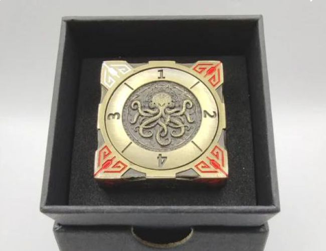 CUBE OF CHAOS - ANCIENT GOLD IN BLACK BOX