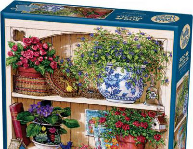 COBBLE HILL 500 PCS FLOWER CUPBOARD