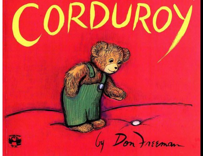 CORDUROY BOARD BOOK  DON FREEMAN