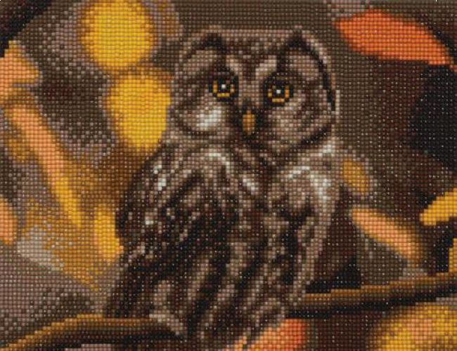 CRYSTAL ART KIT - TAWNY OWL