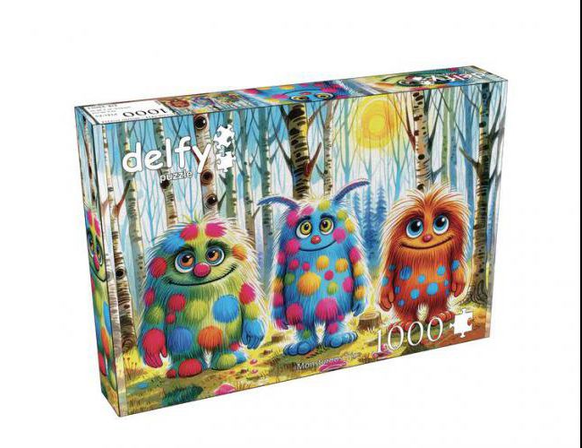DELFY 1000 PCS MONSTEROUS TRIO