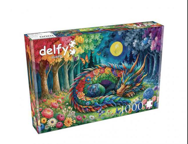 DELFY 1000 PCS MOONLIT DRAGON DREAMS