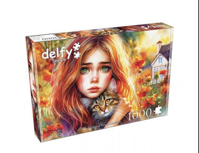 DELFY 1000 PCS SILENT FELINE COMFORT