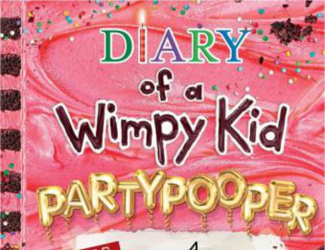 DIARY OF A WIMPY KID BOOK 20 PARTY POOPER by JEFF KINNEY