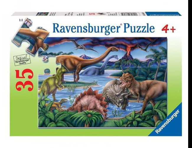 RAVENSBURGER 35 PCS DINOSAUR PLAYGROUND