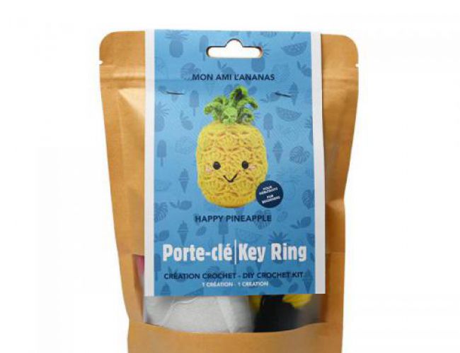 DIY CROCHET KIT - HAPPY PINEAPPLE