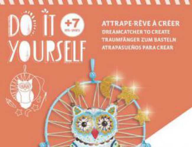 DJECO  DIY GOLDEN OWL DREAMCATCHER