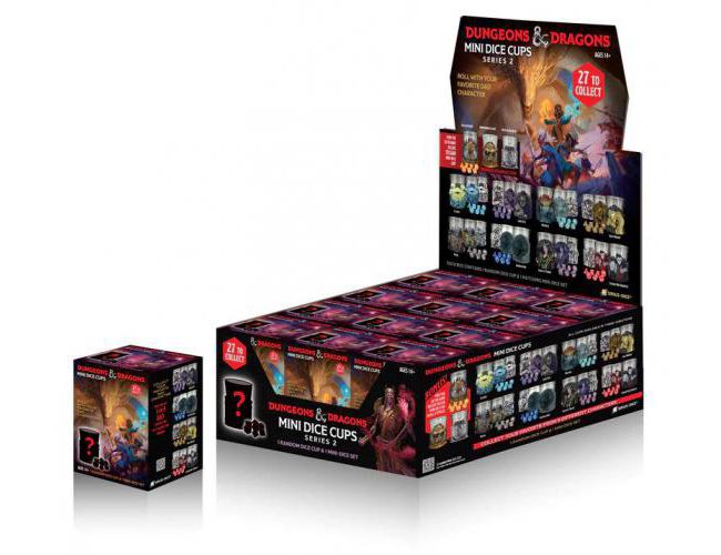 D&D MINI DICE CUPS (SERIES 2)