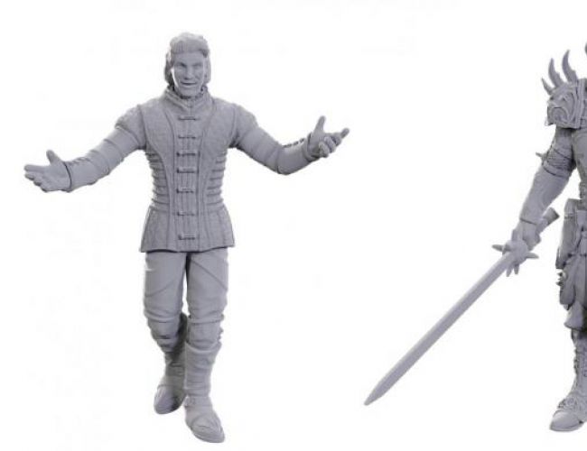 UNPAINTED MINIS - BALDUR'S GATE 3: SAREVOK ANCHEV & RAPHAEL
